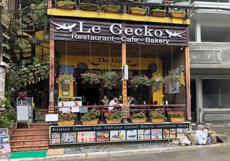 Best restaurants in Sapa Le gecko